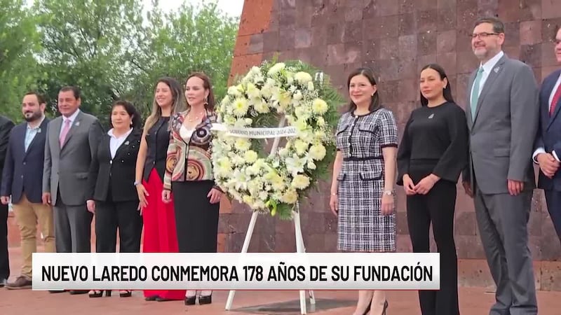Nuevo Laredo conmemora 178 años de su fundación