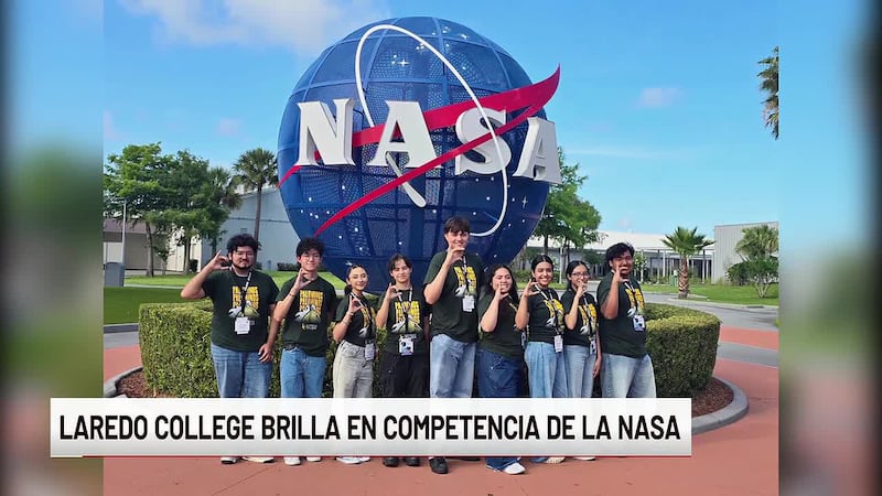 Laredo College brilla en competencia de la NASA