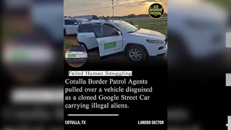 Contrabandistas usan vehículo “clonado” de mapeo para intentar burlar a la Patrulla Fronteriza