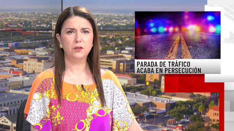 Parada de tráfico termina en persecución en carretera 83