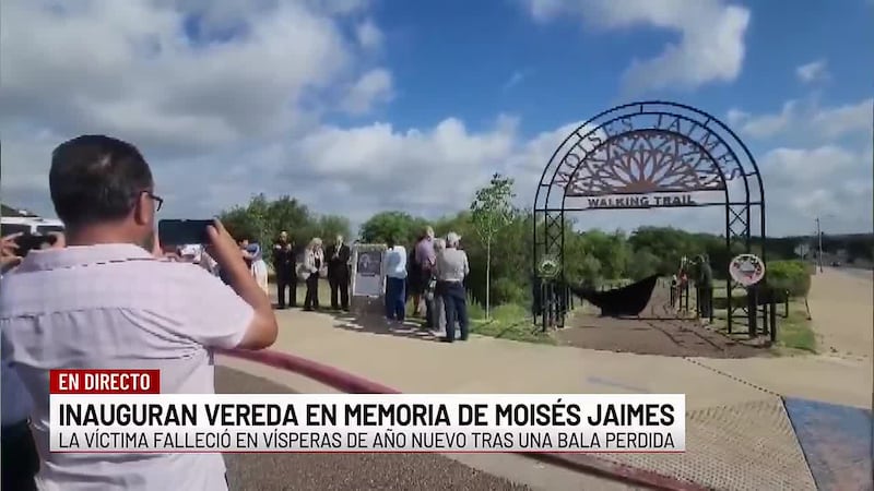 Inauguran vereda en memoria de Moisés Jaimes