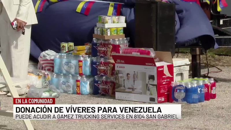 Negocio de Laredo recolecta víveres para víctimas de terremotos en Venezuela