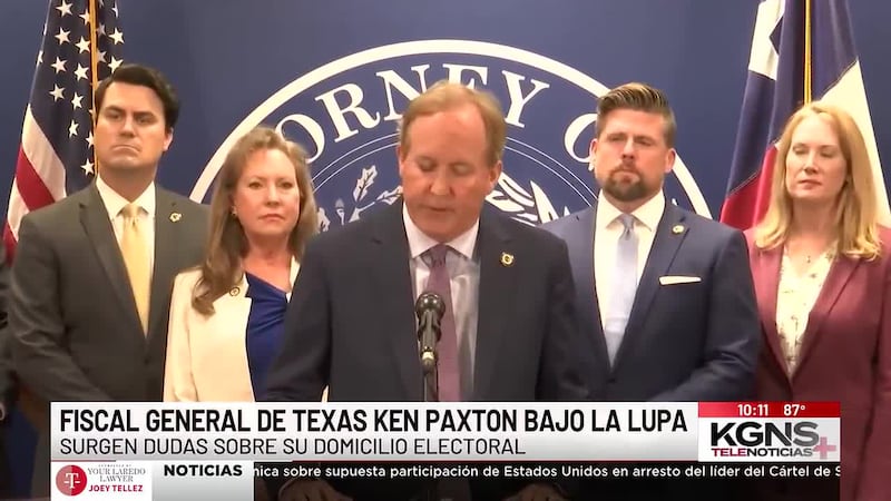 Campaña de Ken Paxton responde a reporte que cuestiona su domicilio electoral