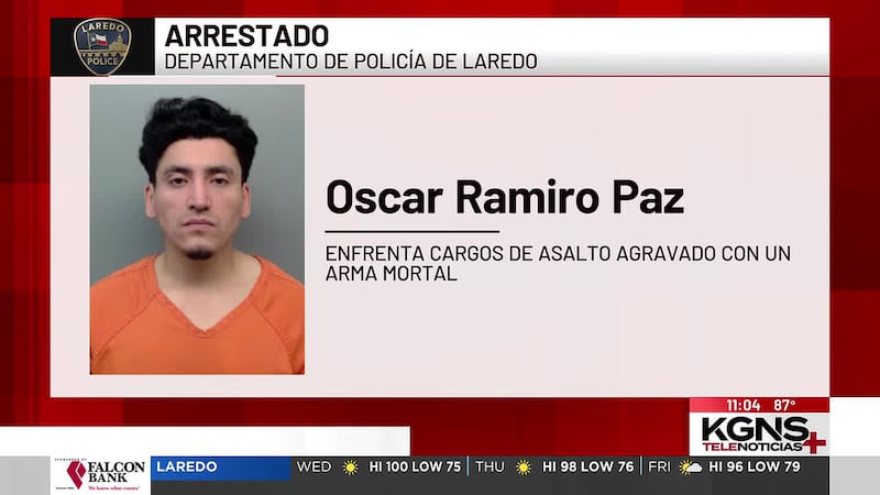 Arrestan a hombre armado tras atrincherarse al sur de Laredo