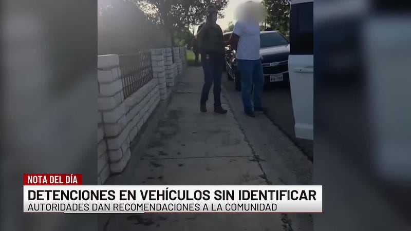 Reportan actividad de ICE en vehículos sin identificación en Laredo
