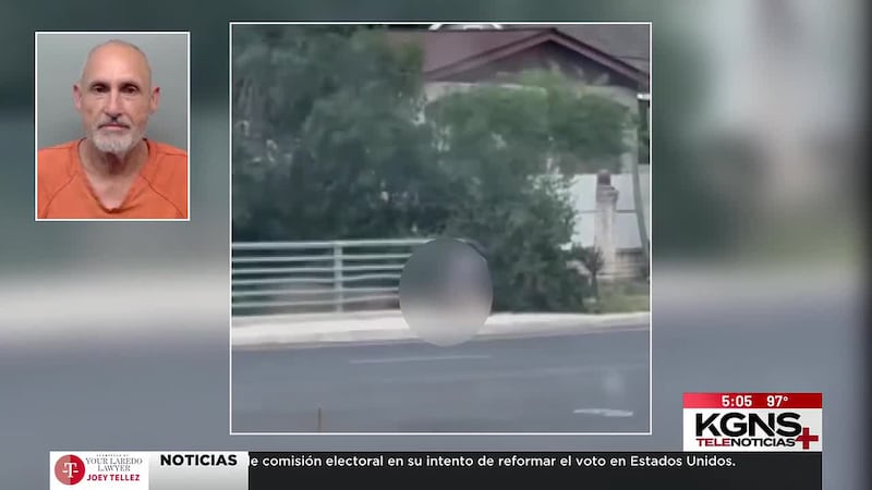 Arrestan a hombre acusado de arrojar tres perros al Arroyo Chacón en Laredo