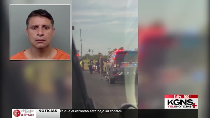 Arrestan a sospechoso de atropellar a motociclista y darse a la fuga al sur de Laredo