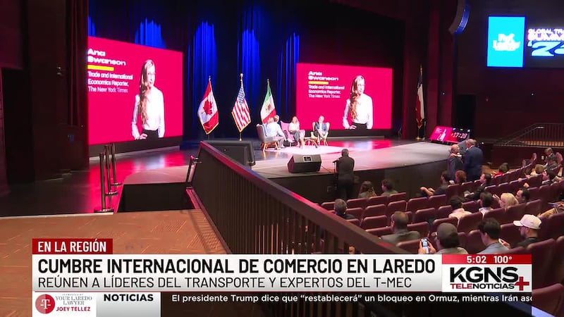 Reúnen a lideres de transporte y expertos del T-MEC en Cumbre internacional de Comercio en Laredo