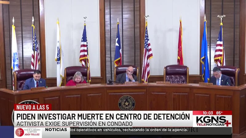Piden investigar muerte de detenido en centro de detención del Condado de Webb