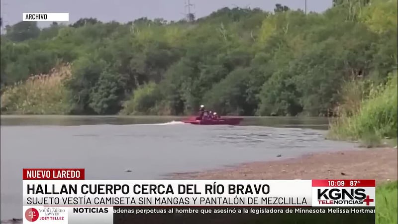Hallan cuerpo cerca del Río Bravo en Nuevo Laredo