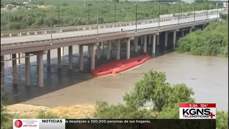 Pérdidas millonarias y alerta por reservas de agua en Laredo tras creciente de Río Bravo