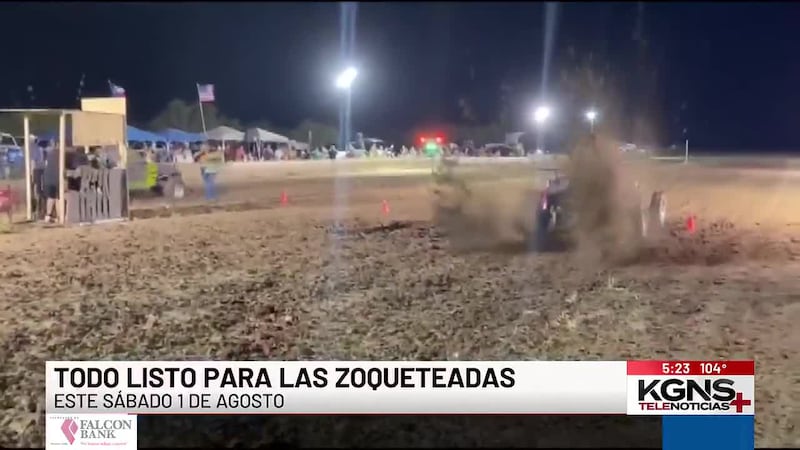 Este Sábado 1 de Agosto son las Zoqueteadas en Laredo,Texas
