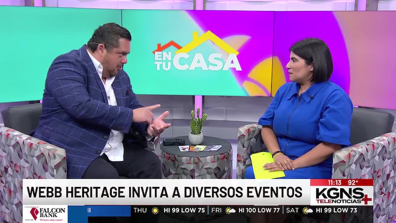 Webb County Heritage Foundation invita a diversos eventos