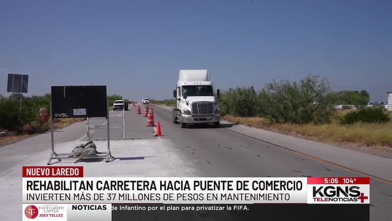 Rehabilitan carretera hacia Puente de Comercio Mundial