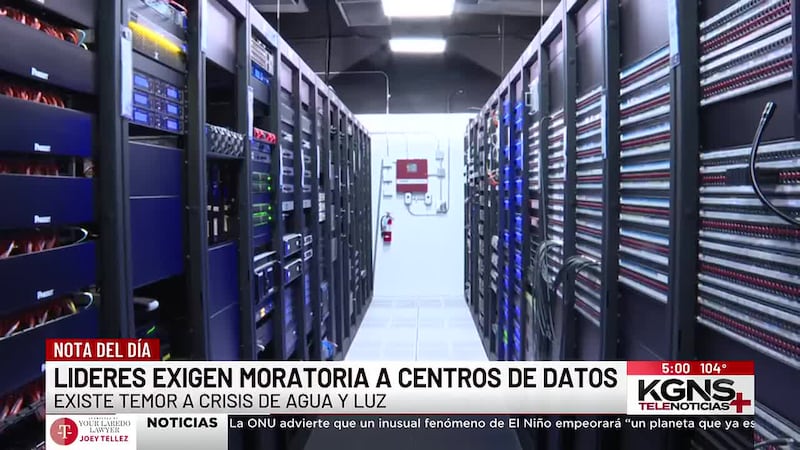 Líderes de Laredo exigen moratoria estatal a centros de datos