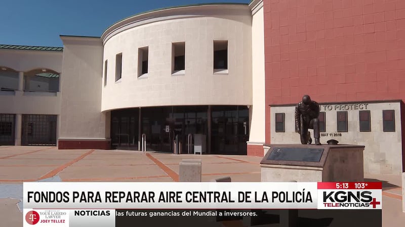 Policía de Laredo solicita fondos para reparar aire central de la comandancia
