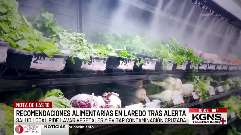 Autoridades emiten recomendaciones alimentarias tras alertas por salmonela y cyclospora