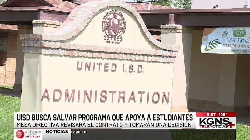 UISD busca salvar programa “Communities in Schools” para estudiantes en riesgo