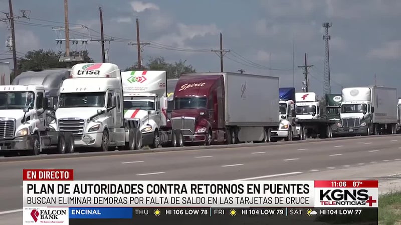 Buscan eliminar demoras por falta de saldo en las tarjetas de cruce en puentes de Laredo