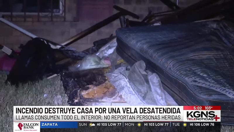 Vela desatendida destruye vivienda en la calle Springfield