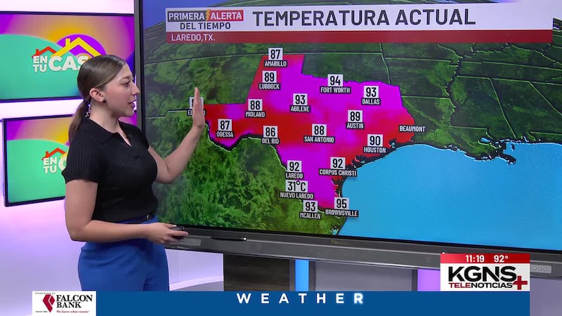Prepárate para el día: Así estará el tiempo este jueves en Laredo