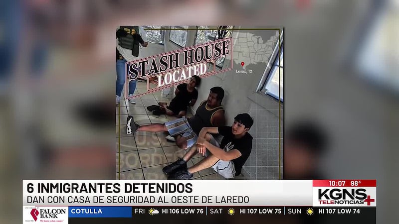 Encuentran a varios inmigrantes en casa de seguridad al oeste de Laredo