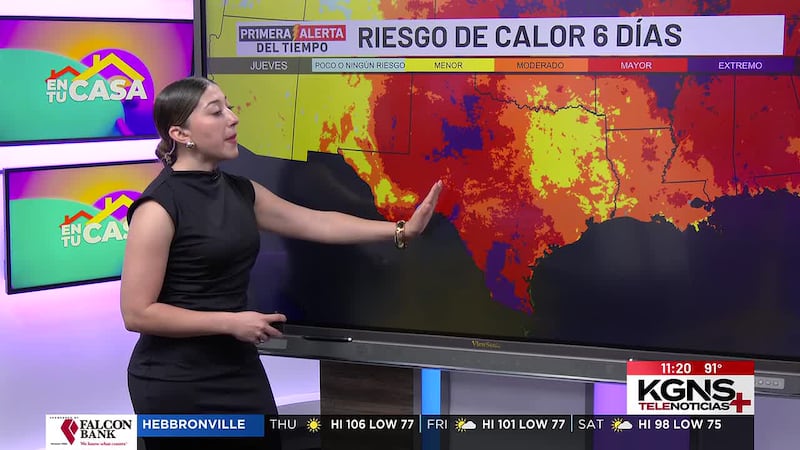 Pronóstico del tiempo en Laredo: Así estará la temperatura este jueves: