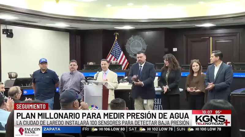 Laredo anuncia plan millonario para resolver problemas de presión de agua