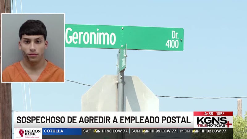 Joven de 17 años enfrenta cargos por disparar pintura contra trabajadora postal en Laredo