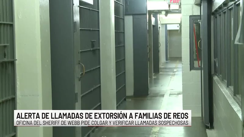 Advierten de estafas por fiadores de fianzas a familias de reos en cárcel del condado de Webb