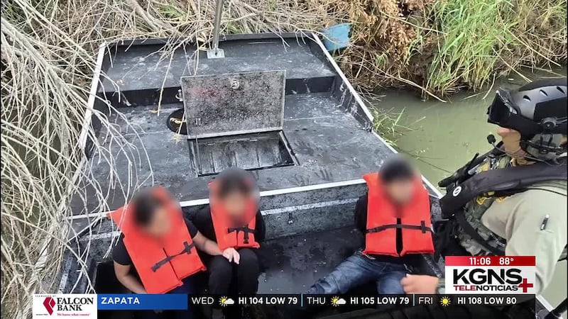 Dramático rescate de 6 migrantes en el Río Bravo
