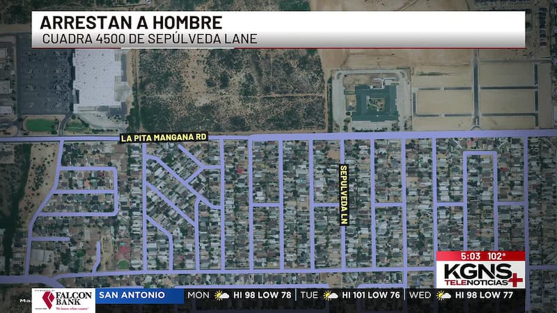 Arrestan a hombre en Laredo por golpear y amenazar a personas