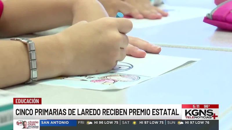 Cinco primarias de Laredo reciben premio “Lone Star Ribbon”
