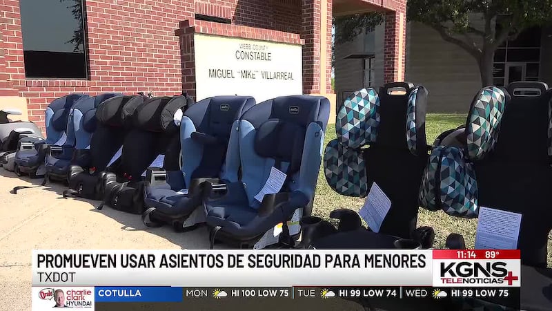 TxDOT promueve uso de asientos de seguridad para menores