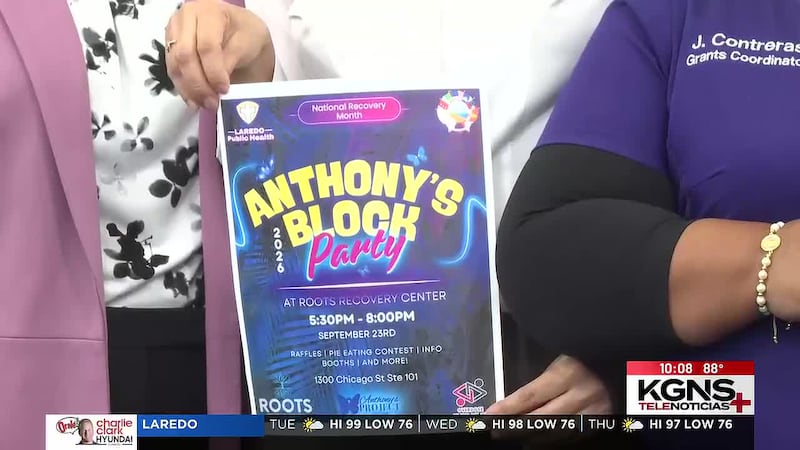 Anuncian evento ‘Anthony’s Block Party’ en apoyo a víctimas de adicciones