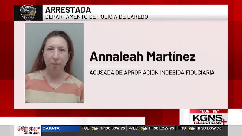 Ex empleada de cementerio en Laredo enfrenta cargos por desvió de fondos
