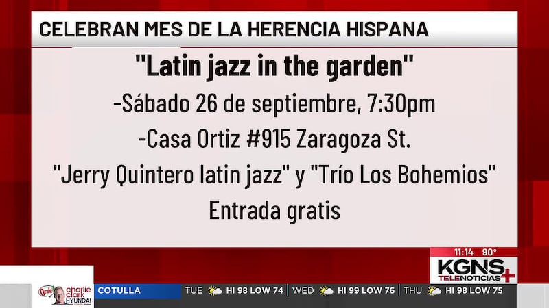 Celebran mes de la herencia hispana en Casa Ortiz de Laredo