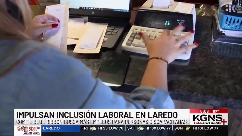 Impulsan inclusión laboral para personas con discapacidad en Laredo