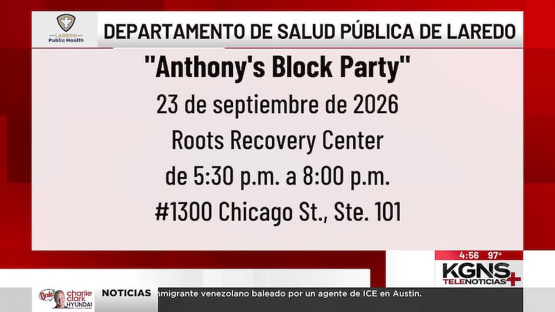 ROOTS invita a la comunidad a “Anthony’s Block Party” para la prevención de adicciones