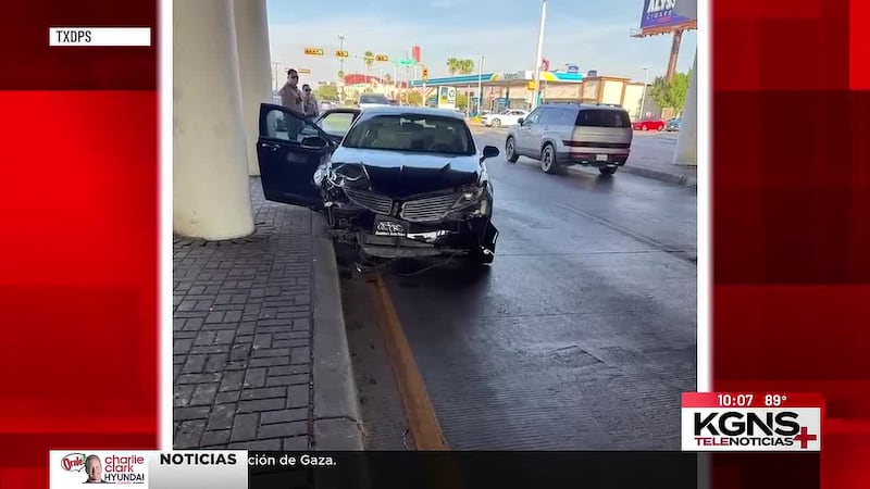 Dos detenidos tras persecución que terminó en supermercado de Laredo