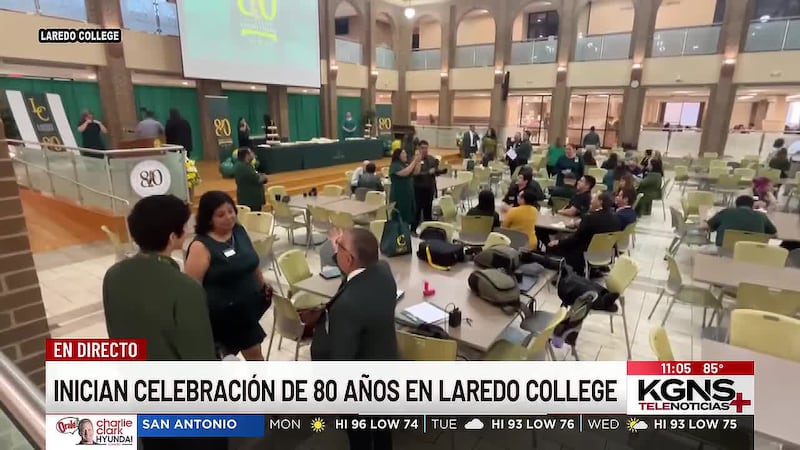 Inician celebración de 80 años del Laredo College