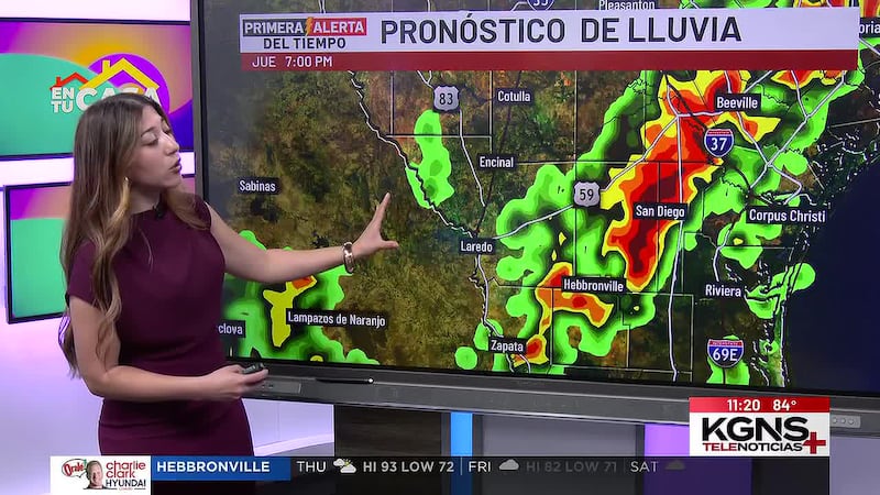 Laredo bajo vigilancia de inundación ante alto pronóstico de lluvias