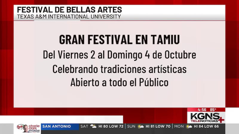 TAMIU celebra su primer Festival de Bellas Artes este fin de semana