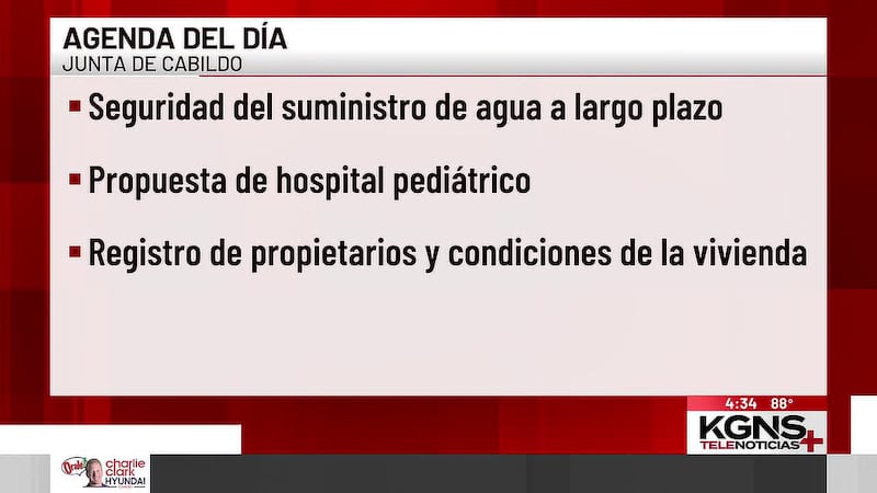 Agua, hospital infantil y alquileres: los temas clave en el Cabildo de Laredo este lunes