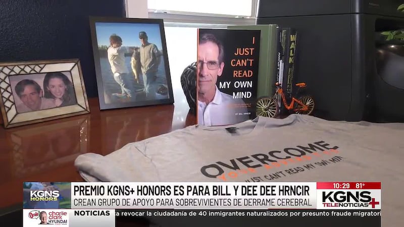 KGNS+ Honors reconoce a pareja fundadora de grupo de apoyo para sobrevivientes de derrame...