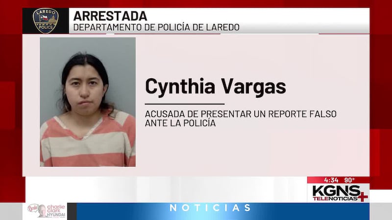 Arrestan a mujer en Laredo acusada de fingir amenaza de bomba contra su propia vivienda