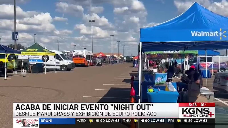 Realizan el tradicional “National Night Out” en el Sames Auto Arena