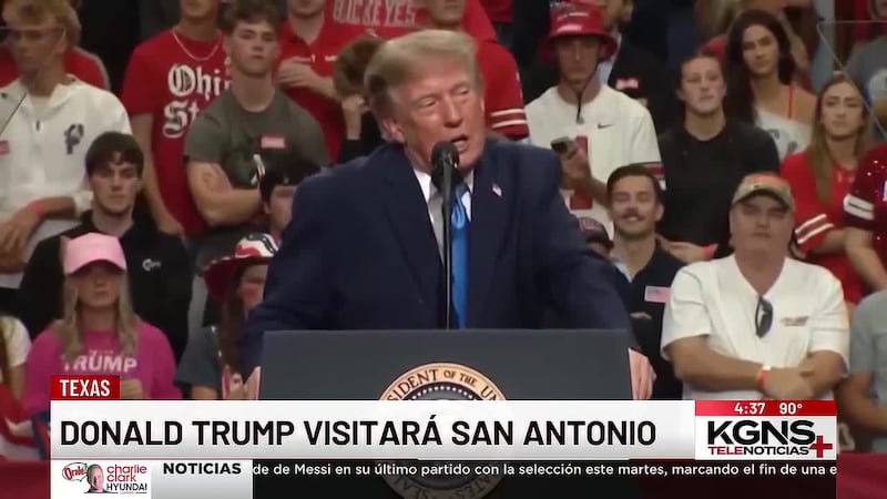 Trump encabezará mitin electoral en San Antonio