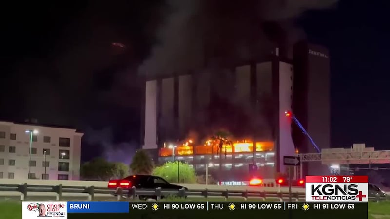 Laredo declara emergencia tras incendio en hotel