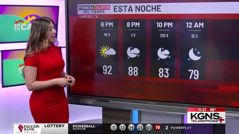 Prepárate para este jueves: Así estará el tiempo en los Dos Laredos